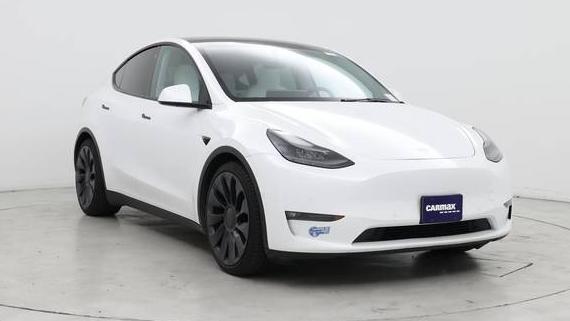TESLA MODEL Y 2021 5YJYGDEF6MF239935 image